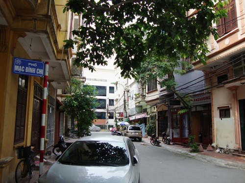 cua hang yen sao ha noi tren pho mac dinh chi