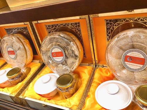 cua hang yen sao ha noi cam ket yen that khong tay trang gan pho hoang dao thanh
